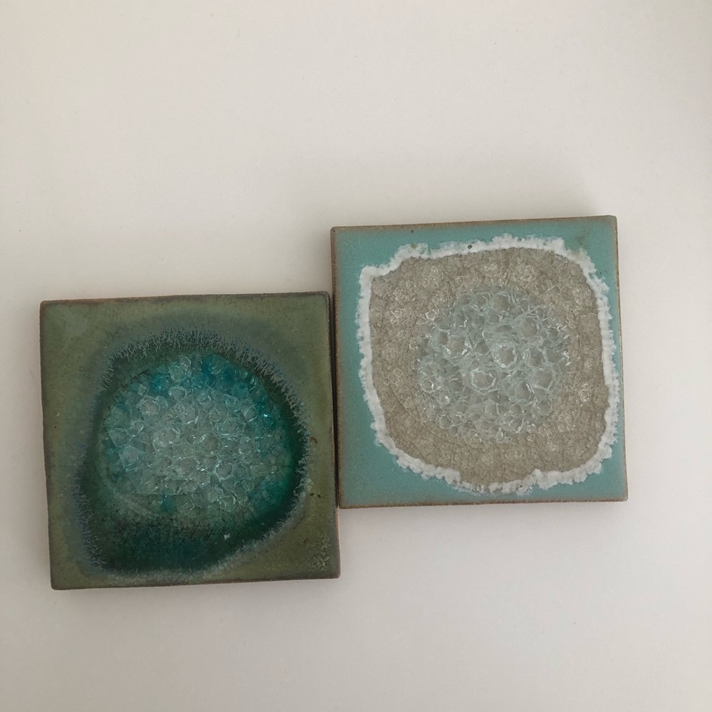 Anthropologie Agate Coasters